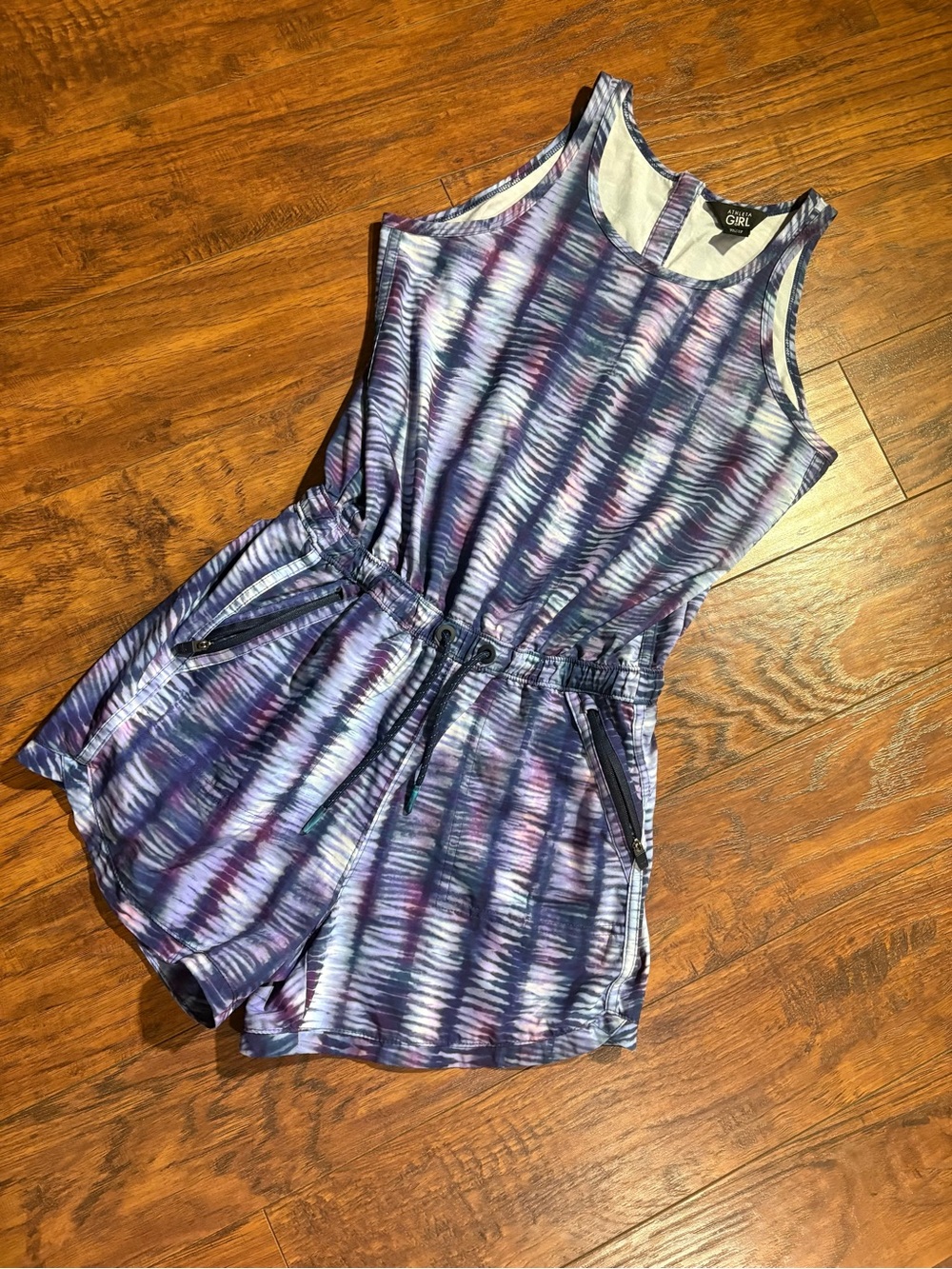 Athleta girls size XL 14 tie dye romper